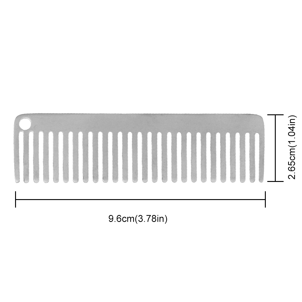 Comb Pocket Titanium - مشط تيتانيوم مضاد للكهرباء الساكنة، مشط
