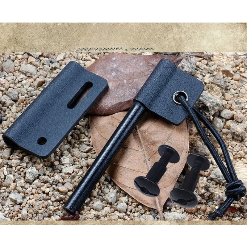 Ferro Rod Striker - مشعل نار خارجي من المغنيسيوم، قضيب