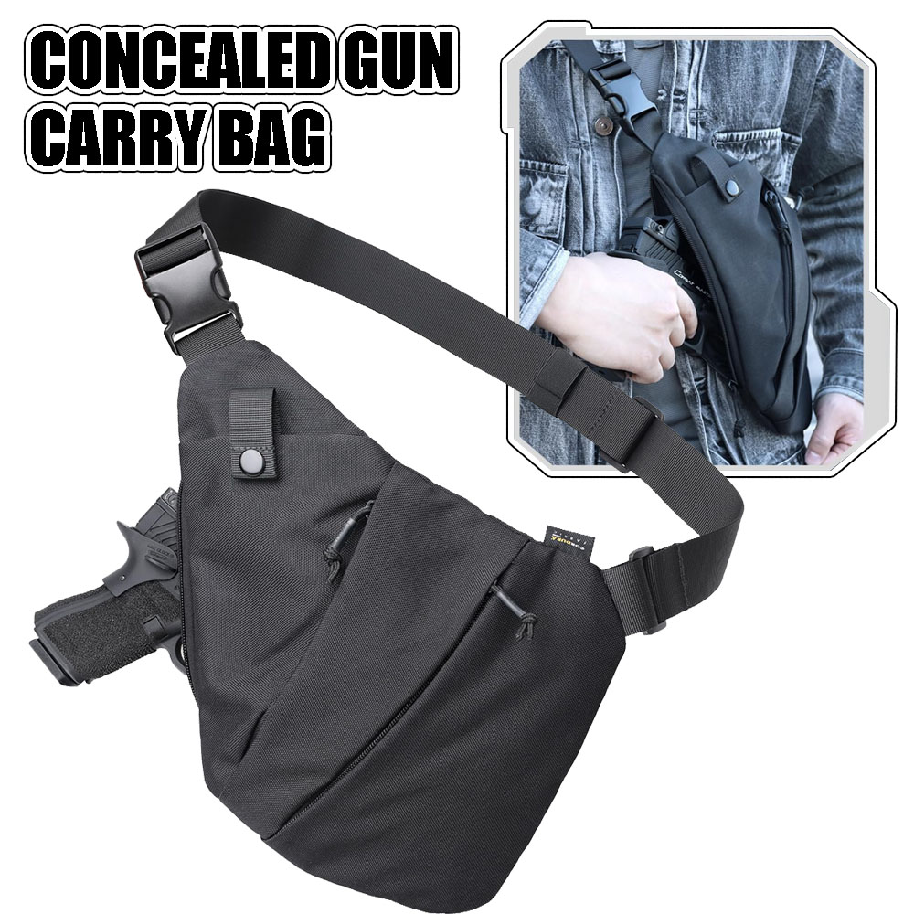 Edc Pistol Carry Bag - حقيبة حمل بندقية تكتيكية مخفية ،