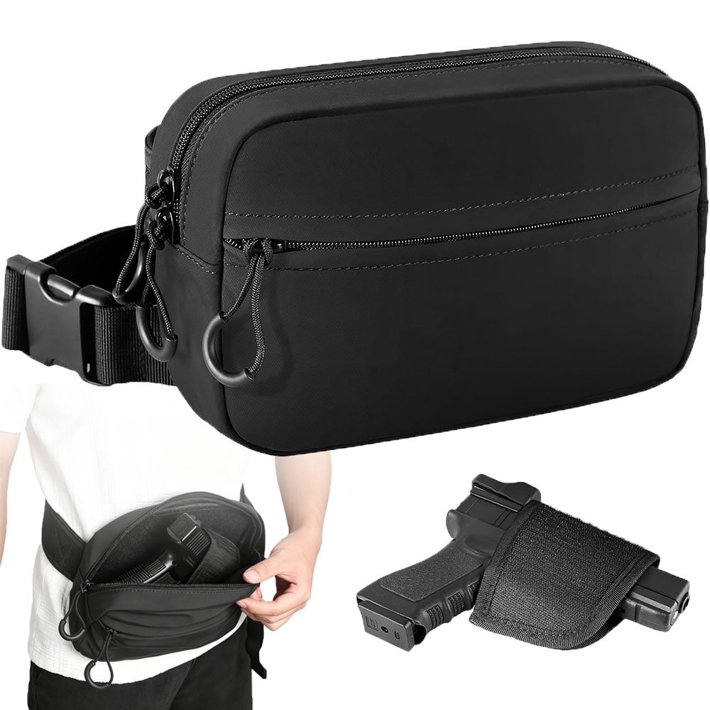 Edc Pistol Carry Bag - حقيبة مسدس للحمل المخفي على الخصر،