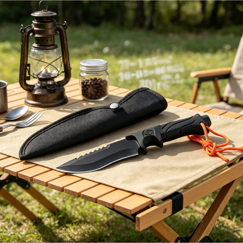 سكين متعدد الاستخدامات للتخييم - مراجعة Edc Carry Fixed Blade Knife وسعره
