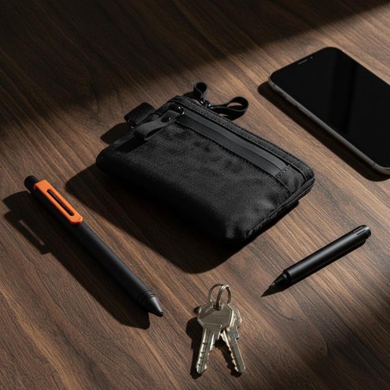 محفظة نقود تكتيكية صغيرة مقاوم - مراجعة Edc Carry Card وسعره