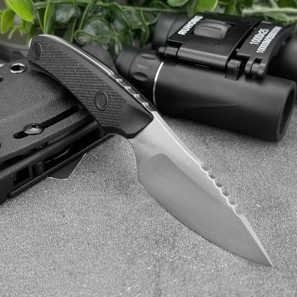 سكين 662 ذو نصل ثابت مدمج، نصل - مراجعة Edc Carry Fixed Blade Knife وسعره
