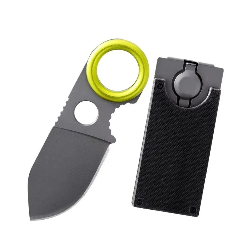 سكين جيب صغير EDC بشفرة ثابتة  - مراجعة Edc Carry Fixed Blade Knife وسعره