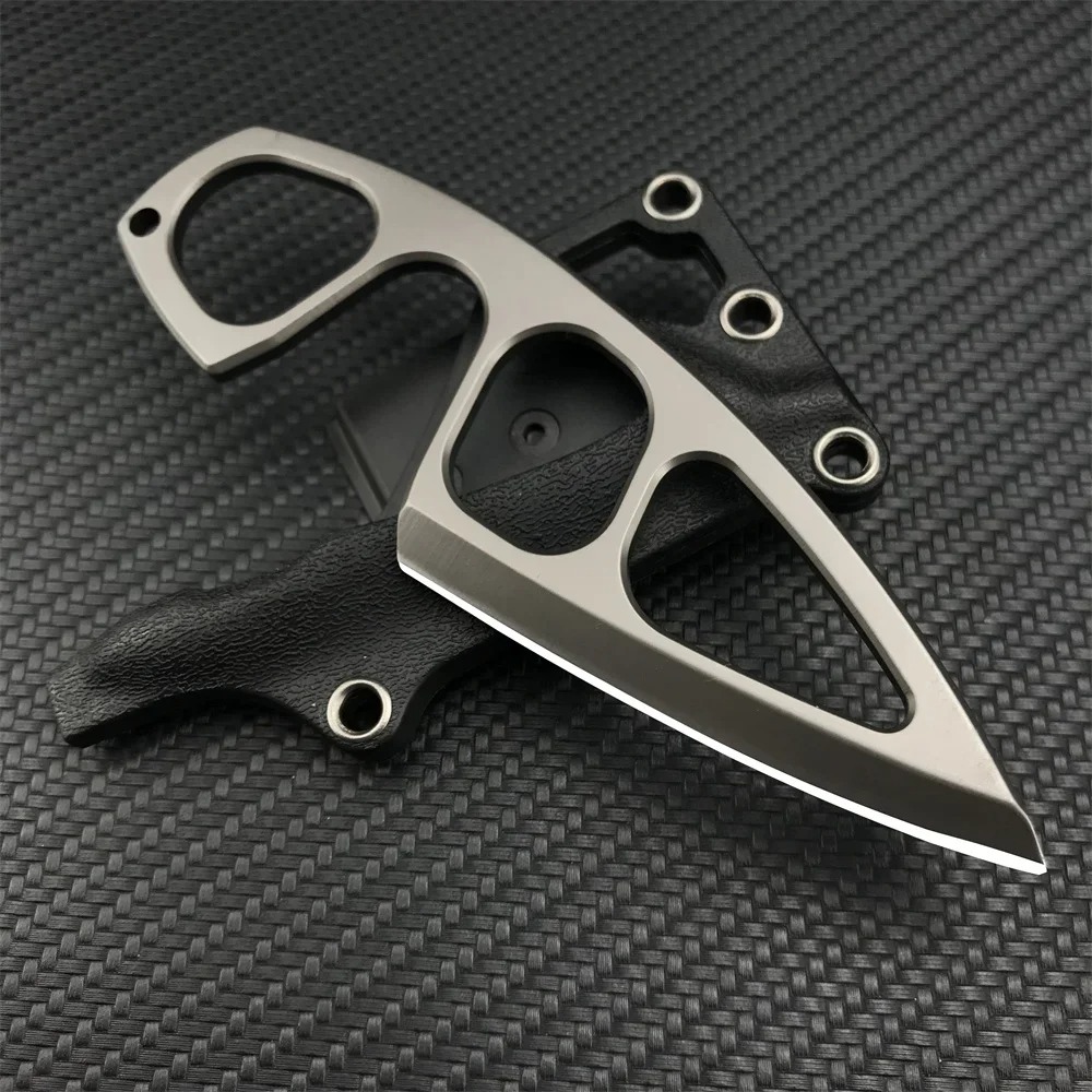 سكين رقبة عالي الصلابة بشفرة 4 - مراجعة Edc Carry Fixed Blade Knife وسعره