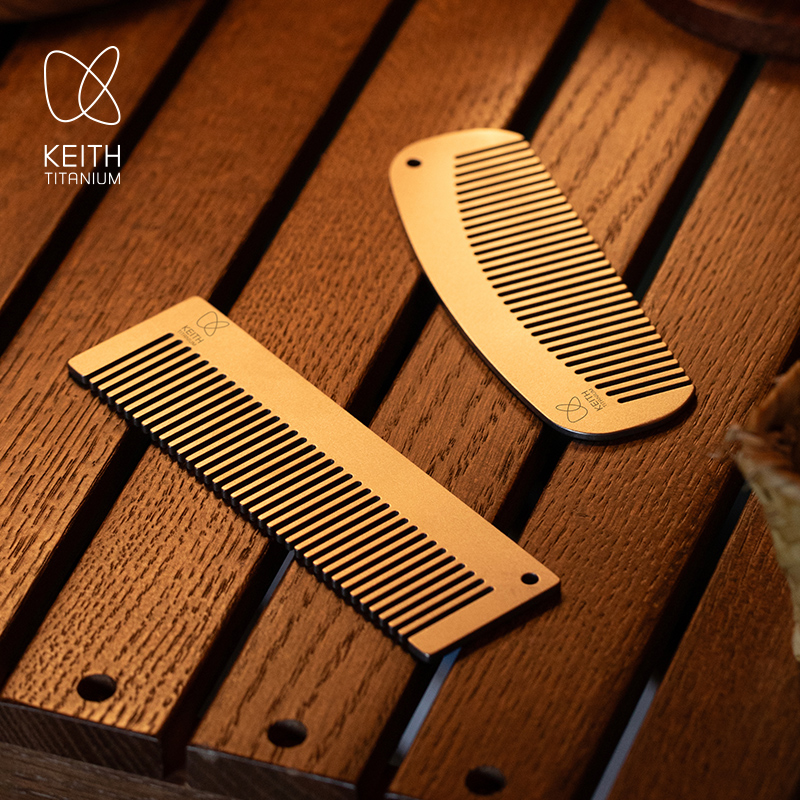 مشط محفظة تيتانيوم KEITH للشعر - مراجعة Comb Pocket Titanium وسعره
