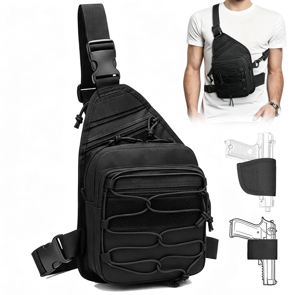 حقيبة تخزين المسدس التكتيكي، ح - مراجعة Edc Pistol Carry Bag وسعره