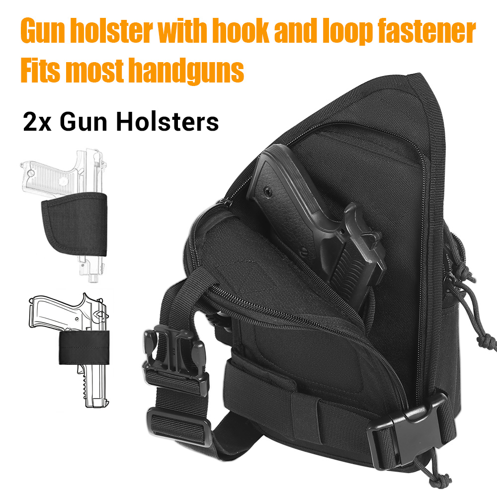 حقيبة تخزين المسدس التكتيكي، ح - مراجعة Edc Pistol Carry Bag وسعره