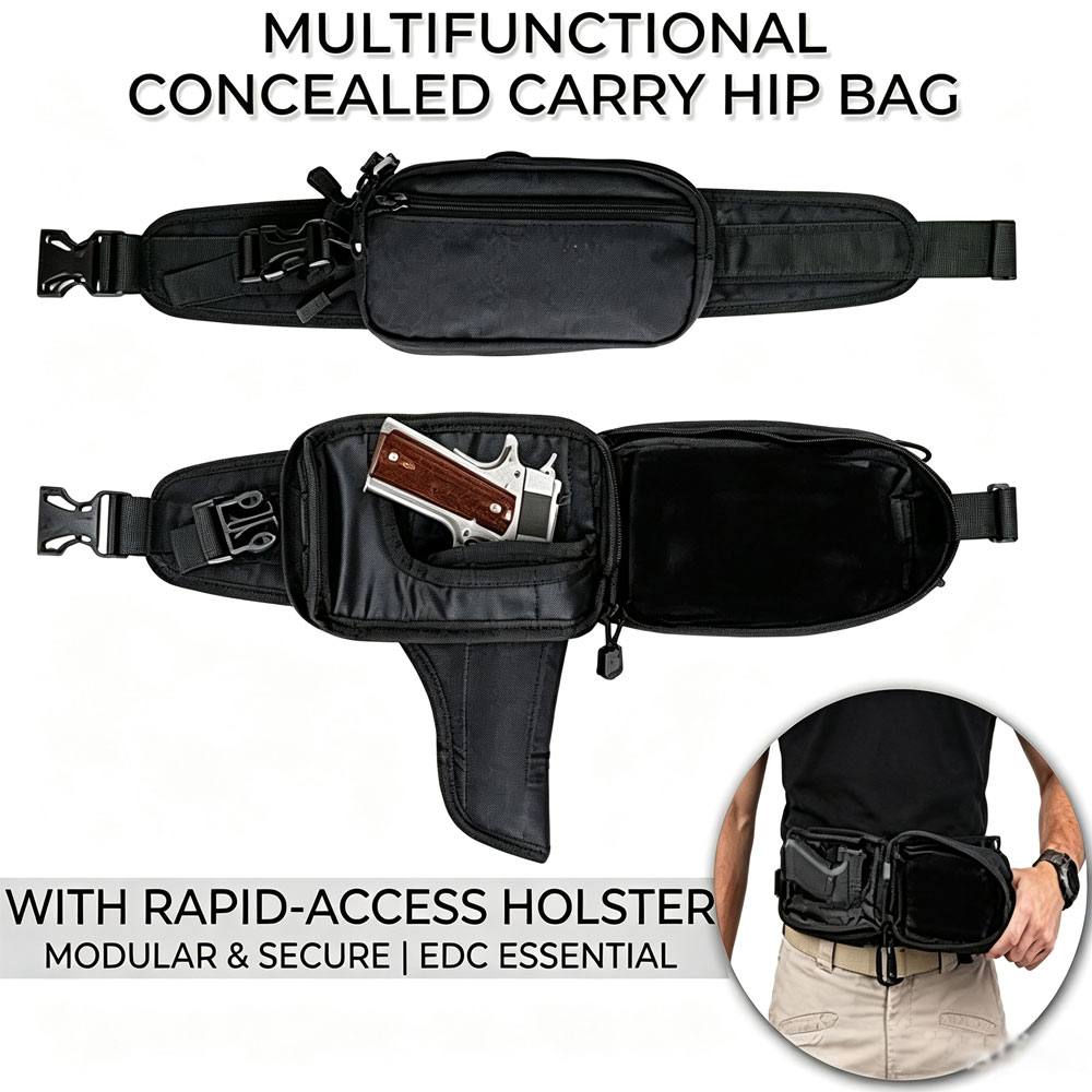 حقيبة مسدس تكتيكية، حقيبة سلاح - مراجعة Edc Pistol Carry Bag وسعره