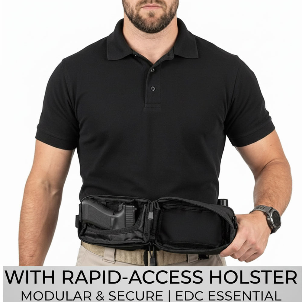 حقيبة مسدس تكتيكية، حقيبة سلاح - مراجعة Edc Pistol Carry Bag وسعره