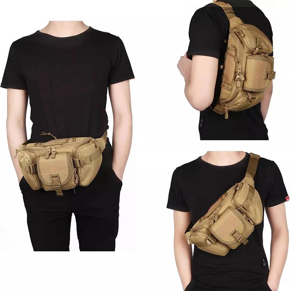 حزمة مراوح تكتيكية للرجال مخفي - مراجعة Edc Pistol Carry Bag وسعره