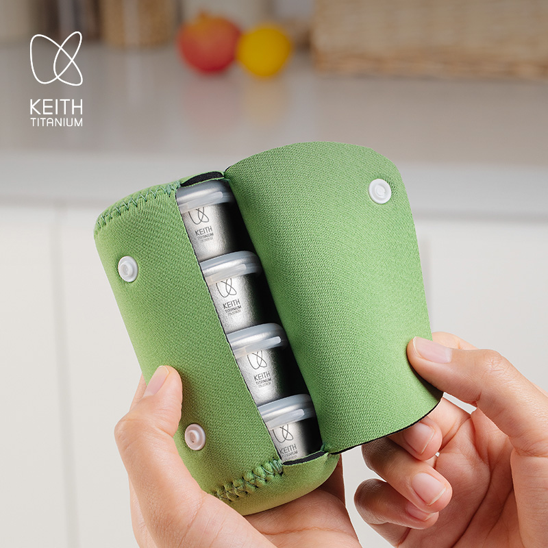 حاوية كيث المحمولة من التيتاني - مراجعة Appendix Carry Edc وسعره