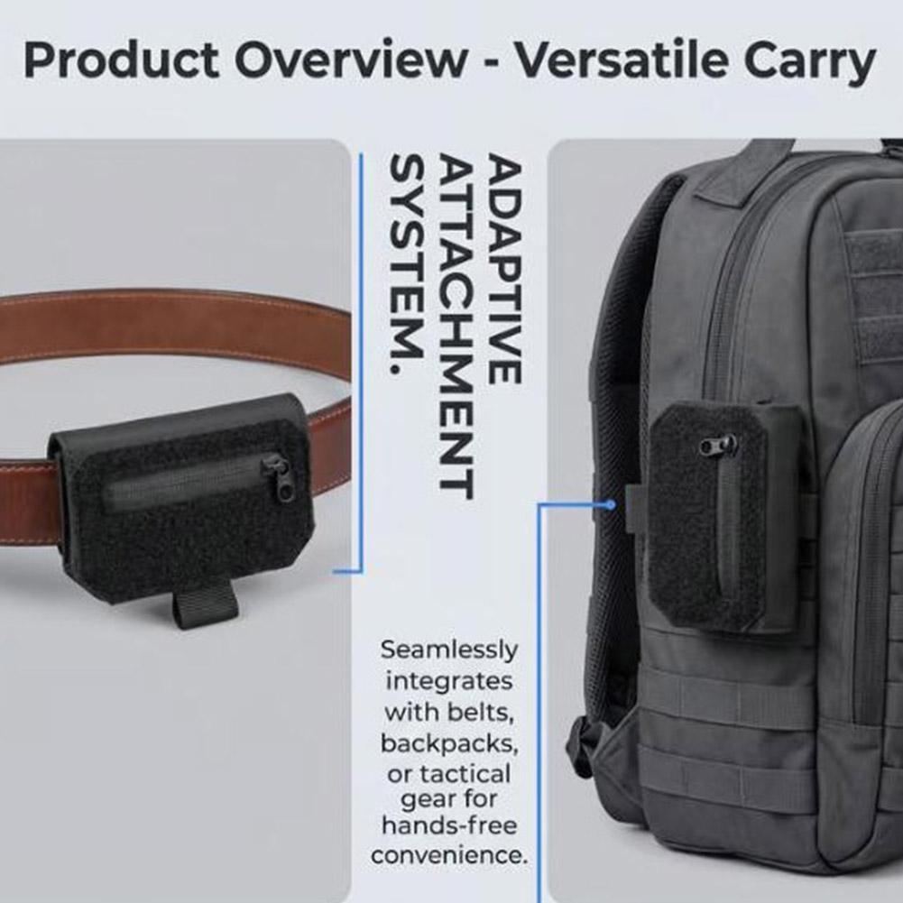 حقيبة صغيرة مدمجة للحزام، منظم - مراجعة Edc Carry Bag وسعره