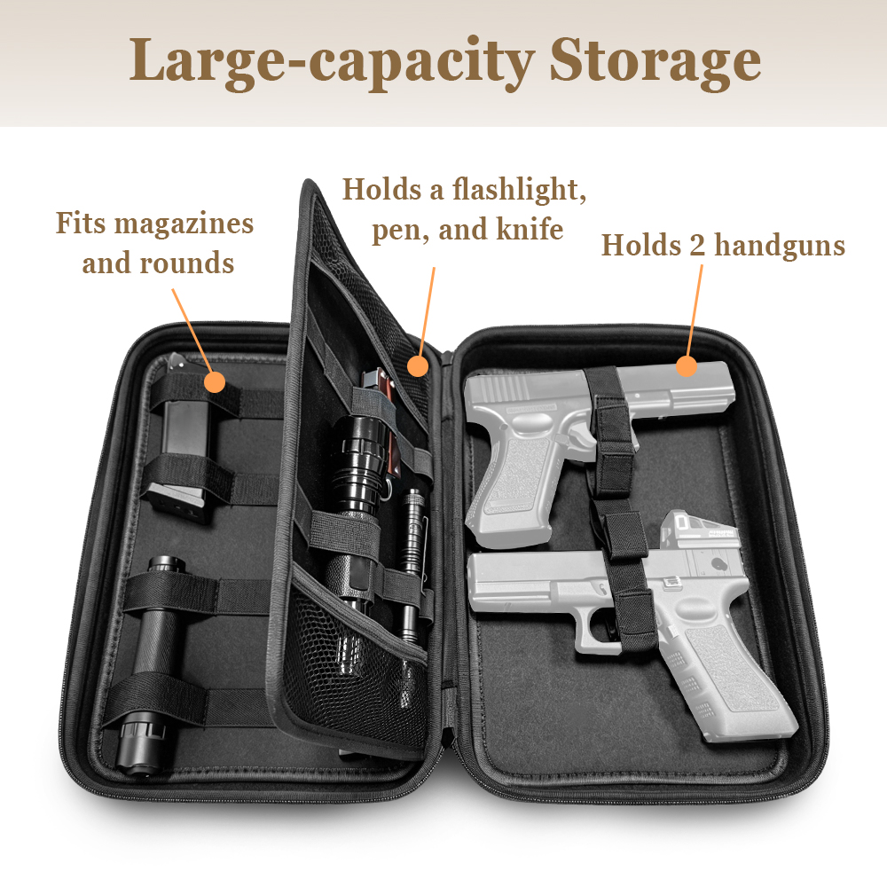 حقيبة تكتيكية لحمل المسدس، حقي - مراجعة Edc Pistol Carry Bag وسعره