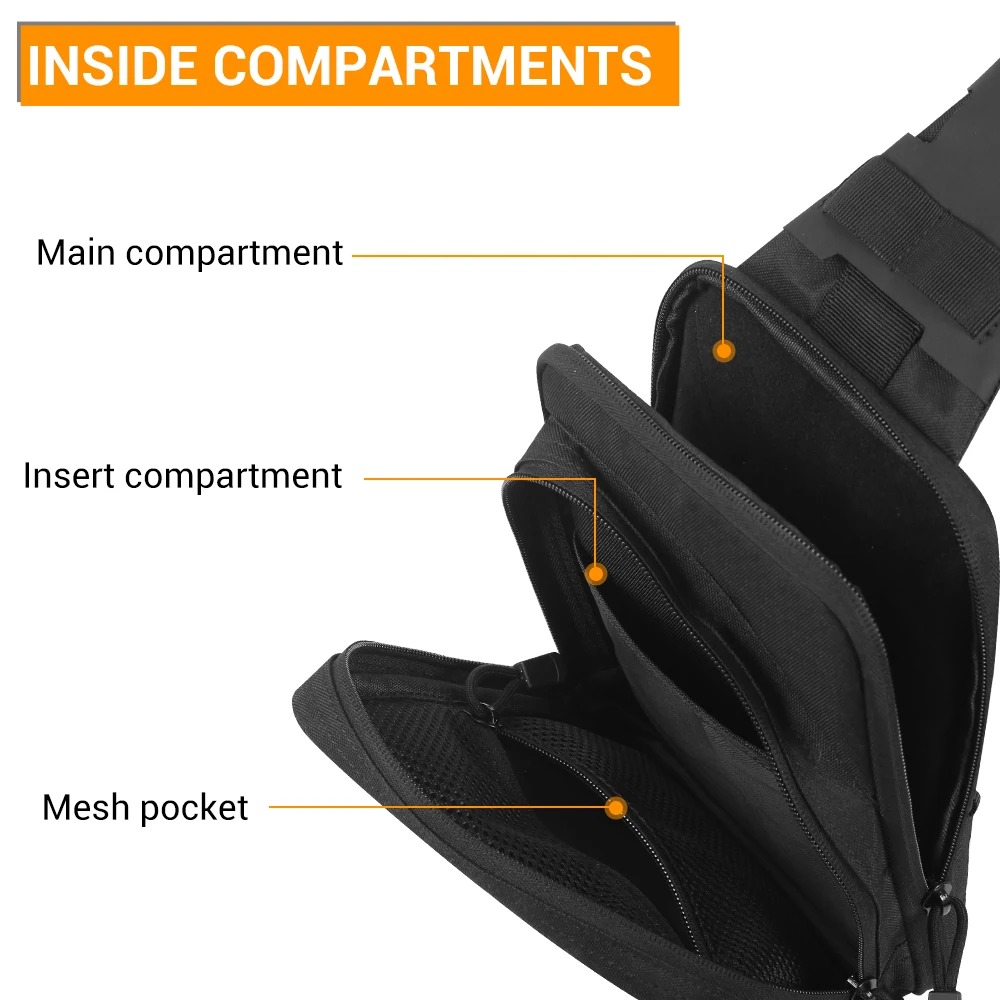حقيبة مسدس تكتيكية للحمل المخف - مراجعة Edc Pistol Carry Bag وسعره