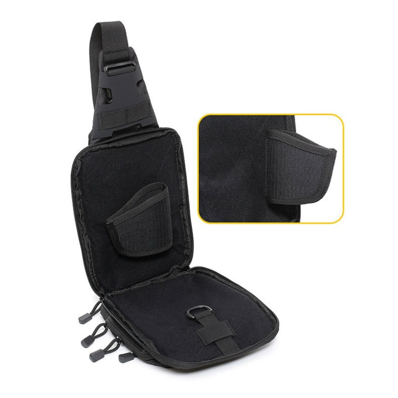 حقيبة مسدس تكتيكية لحمل السلاح - مراجعة Edc Pistol Carry Bag وسعره