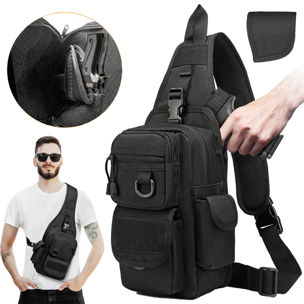 حقيبة مسدس تكتيكية للحمل المخف - مراجعة Edc Pistol Carry Bag وسعره