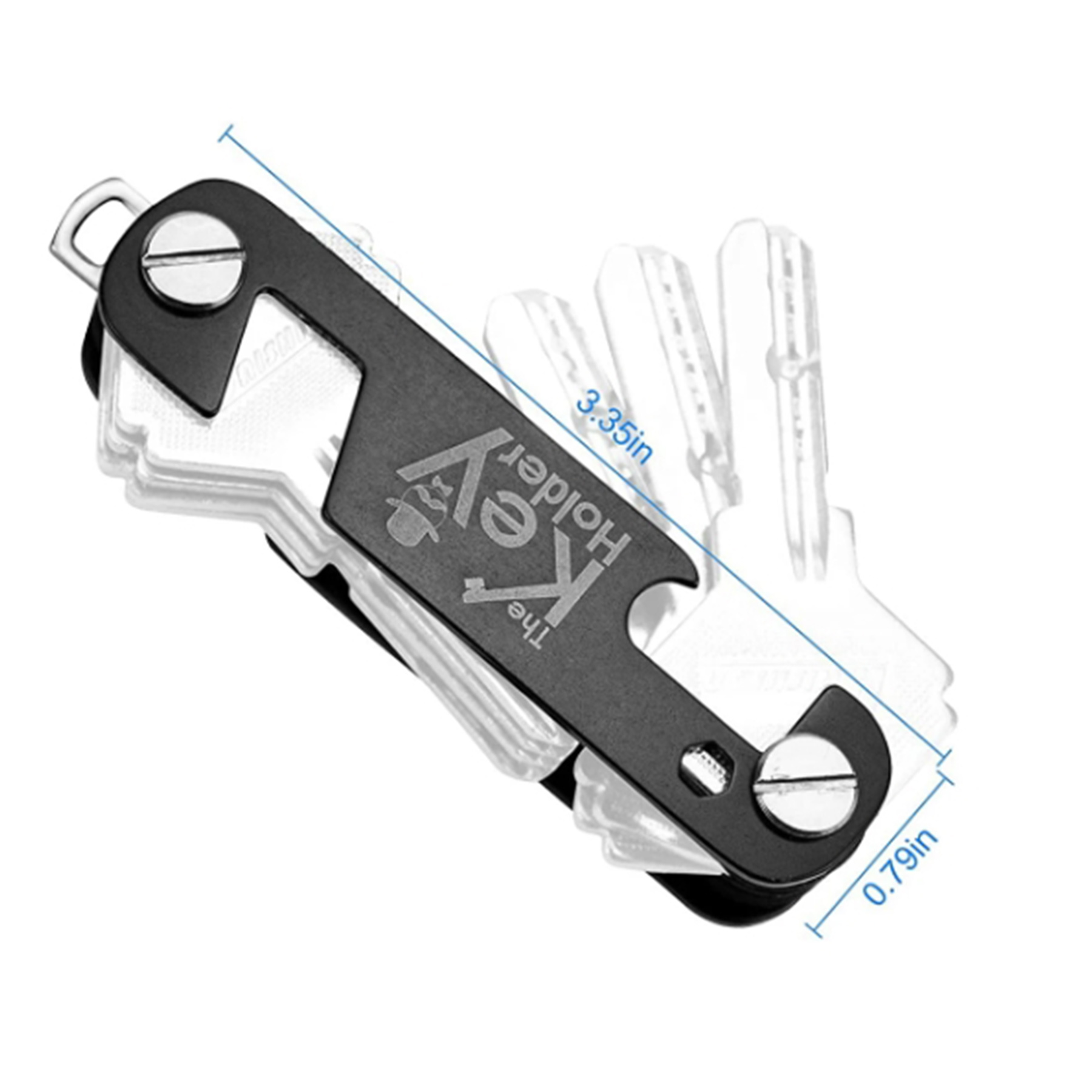 حامل مفاتيح للسلسلة - منظم مفا - مراجعة Edc Carry Card وسعره